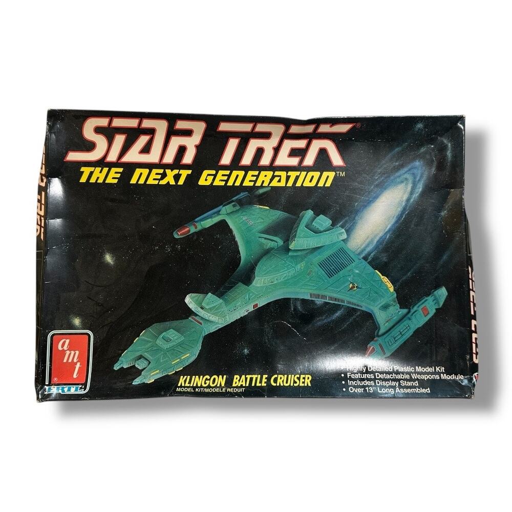 AMT Star Trek Klingon Battle Cruiser Model Kit 6812